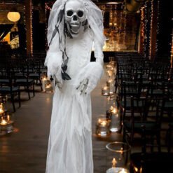 Accesorio Halloween Novia Calavera Adorno Colgante_3