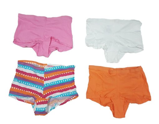 Paquete Hanes 4 Panties 100% Algodón Jovencita 12 Años_0