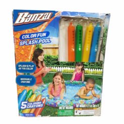 Picina Inflable Banzai Color Fun Crayones Lavables_1