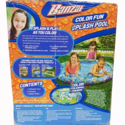 Picina Inflable Banzai Color Fun Crayones Lavables_2