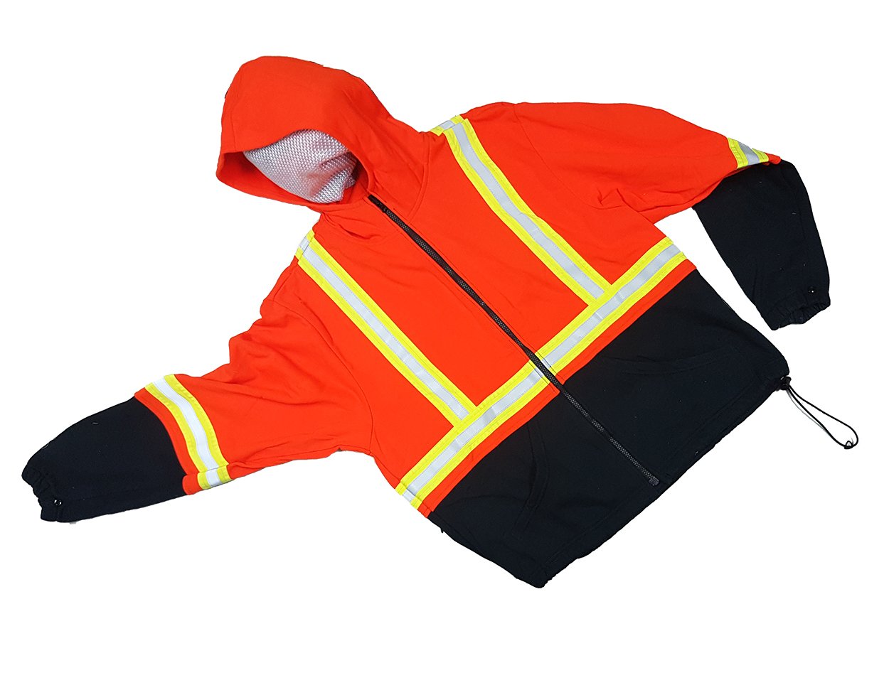 Chamarra Resistente Flama Naranja -Negro Talla L/G_0 Chamarra Resistente Flama Naranja -Negro Talla L/G_0