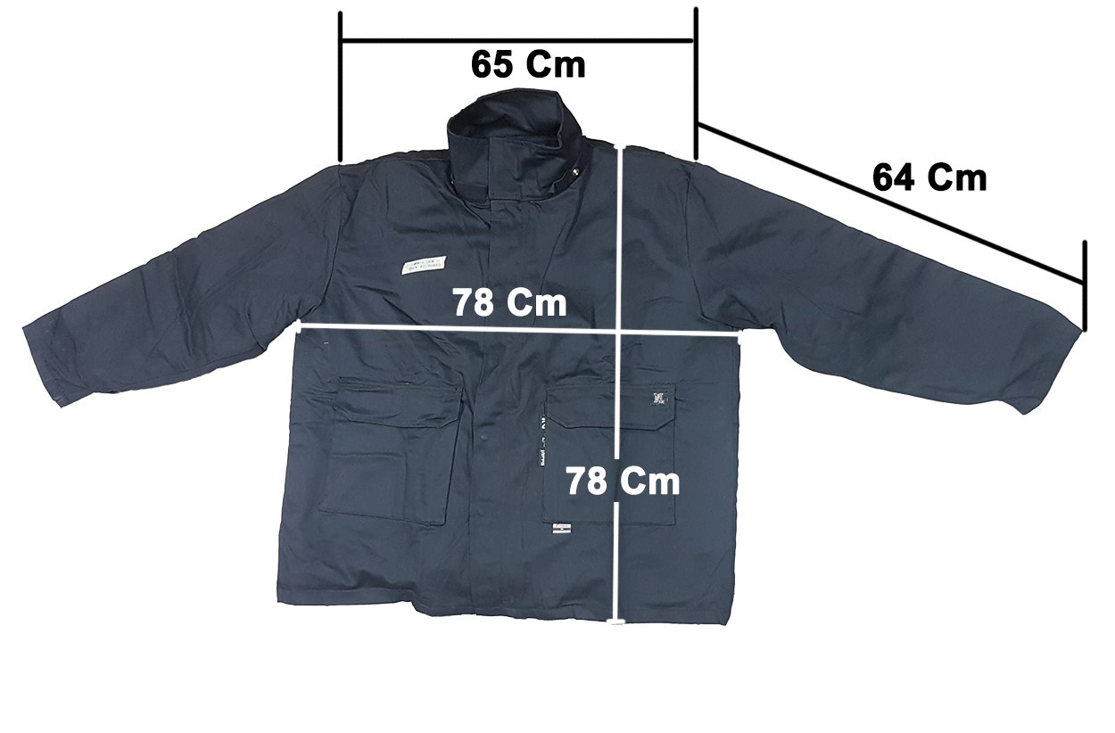 Chamarra Neese Azul Obscuro Indura Talla X-L 46-48 Reg._4 Chamarra Neese Azul Obscuro Indura Talla X-L 46-48 Reg._4