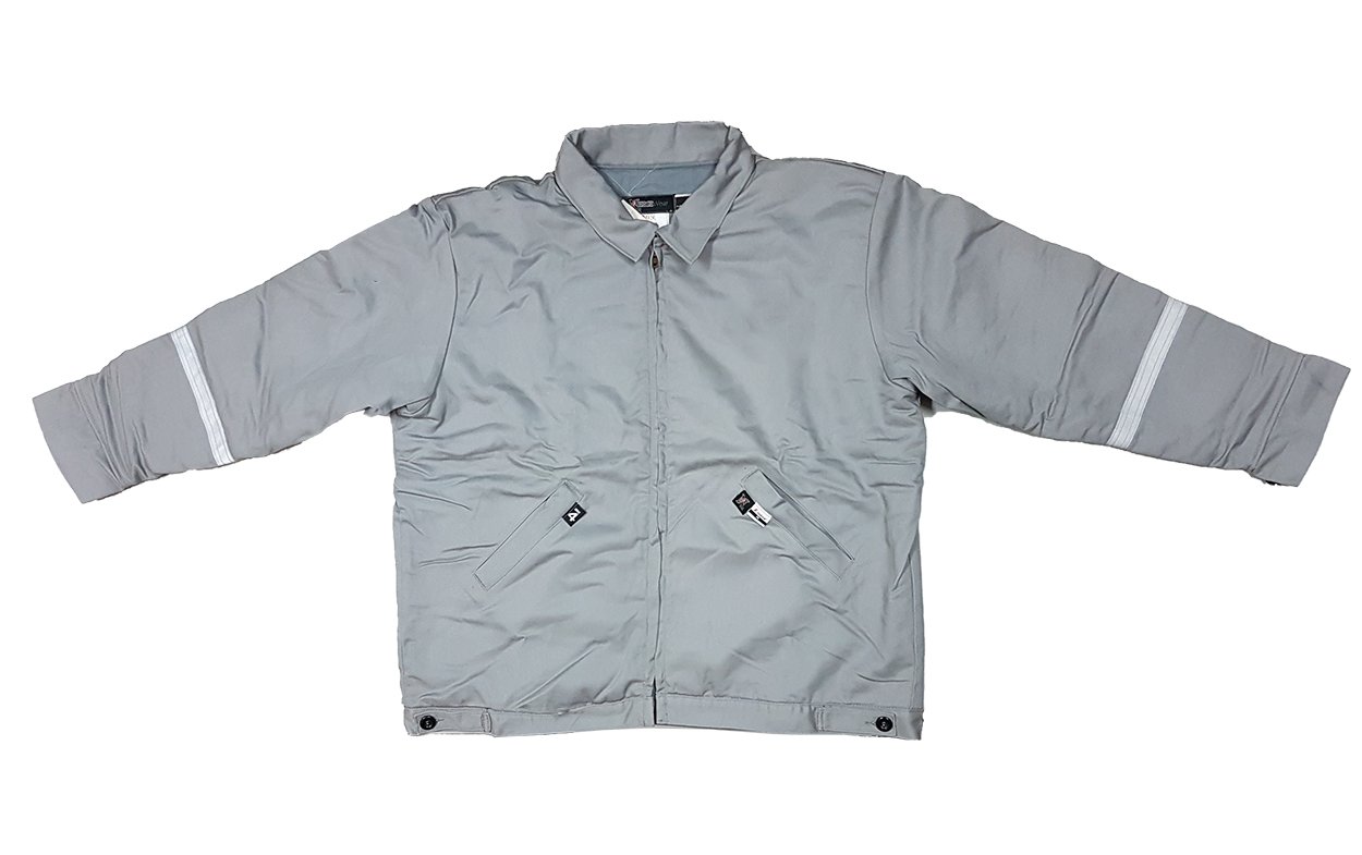 Chamarra Neese Wear Resistente Flama Color Gris Claro_1 Chamarra Neese Wear Resistente Flama Color Gris Claro_1