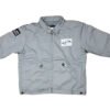 Chamarra Neese Wear Resistente Flama Color Gris Claro_0