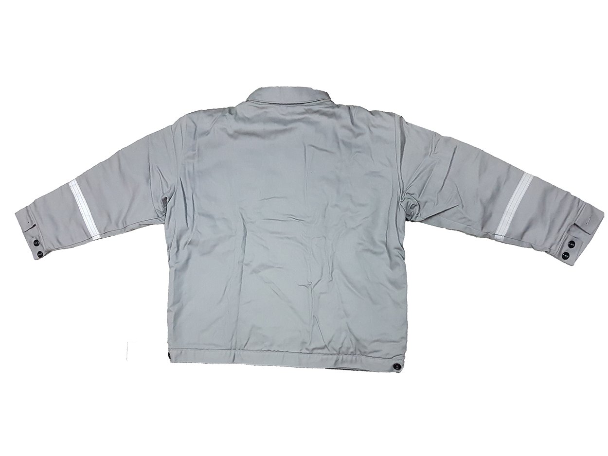 Chamarra Neese Wear Resistente Flama Color Gris Claro_3 Chamarra Neese Wear Resistente Flama Color Gris Claro_3