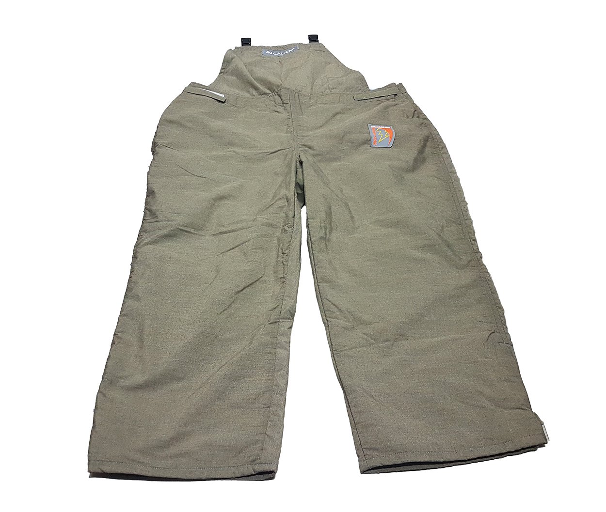 Overol Fibra Sintética Color Café Salisbury Ropa Trabajo _2