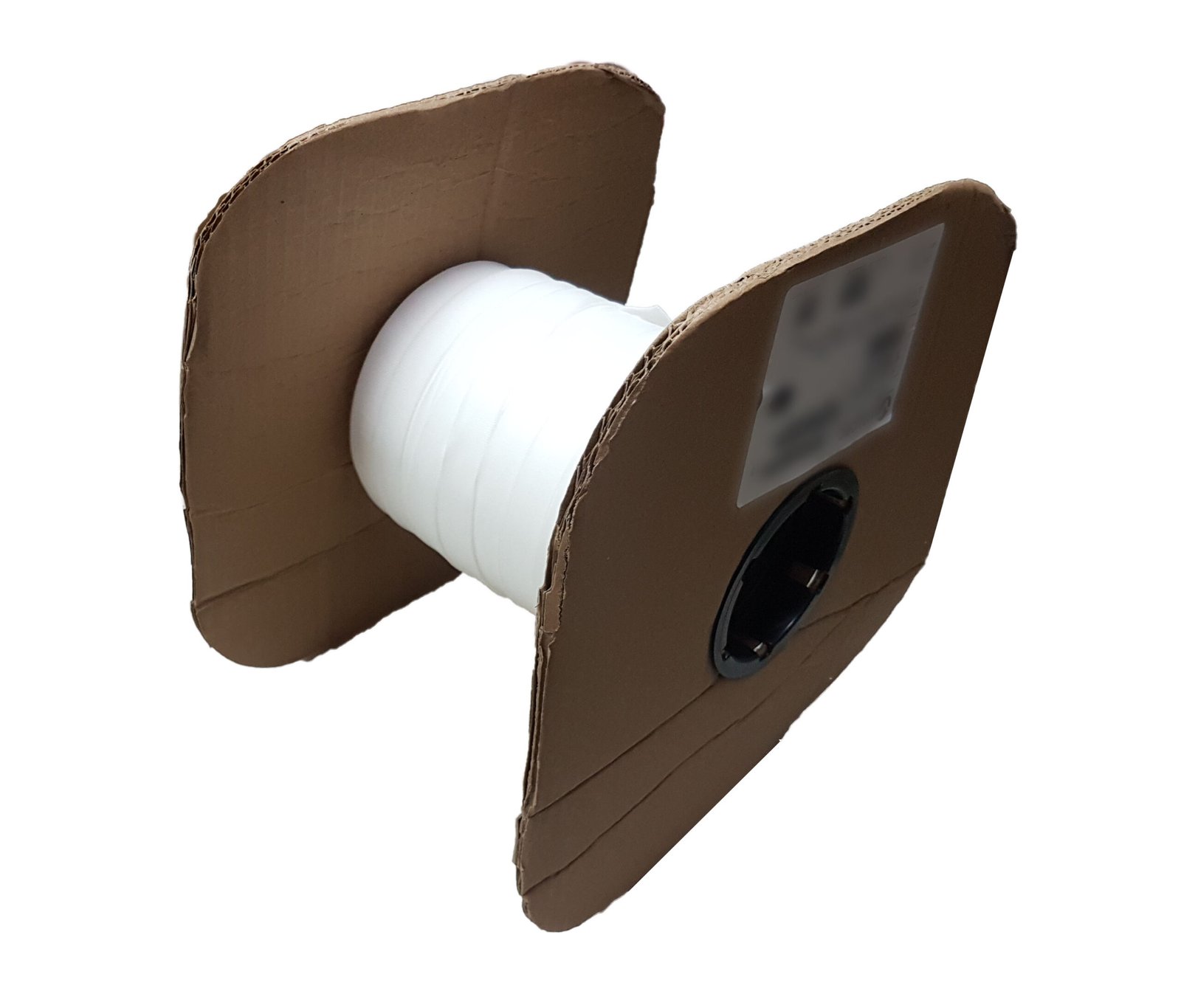 Rollo 100% Nylon Velcro Knit Loop Felpa Color Blanco_3