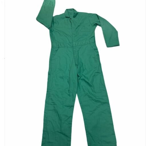 Overol color verde menta industrial resistente a la flama _1