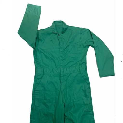 Overol color verde menta industrial resistente a la flama _0