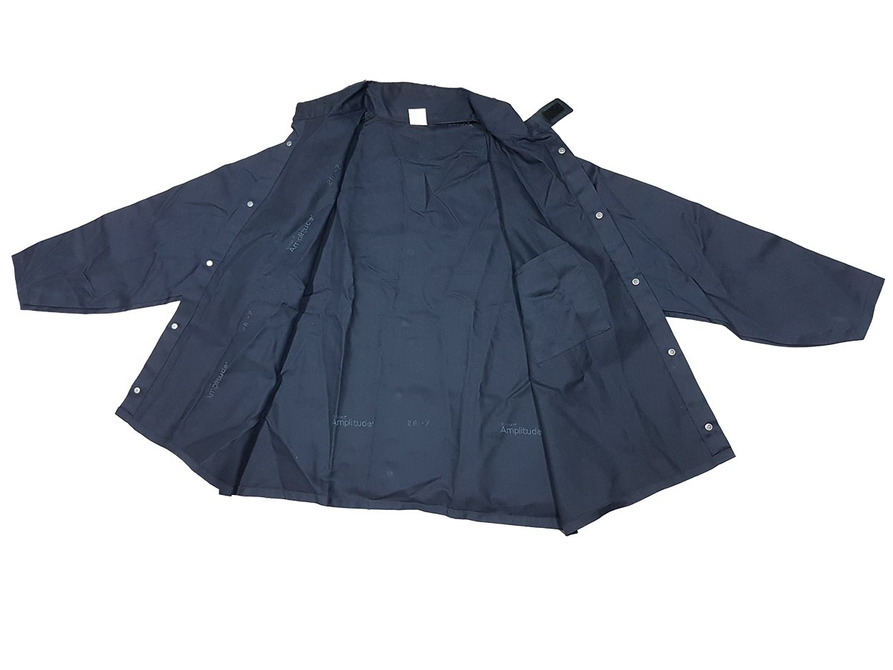 Camisa Azul Obscuro Resistente Flama Ropa Trabajo_3