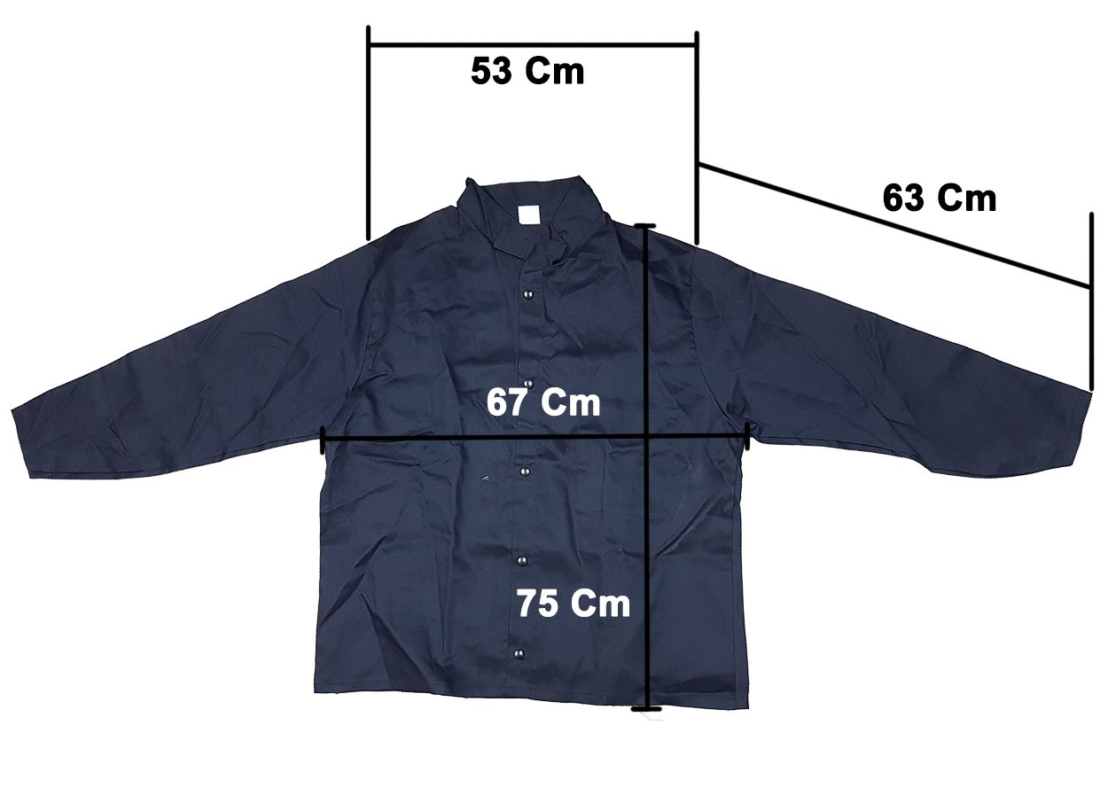 Camisa Azul Obscuro Resistente Flama Ropa Trabajo_4