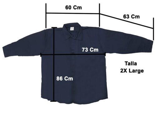 Camisa T-Extra Westex Ultrasoft Azul Resistente Flama_3