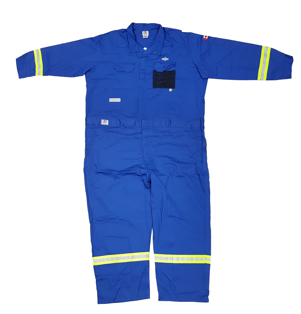 Overol Azul Reflejantes Protección Arco Eléctrico GELIGET_0