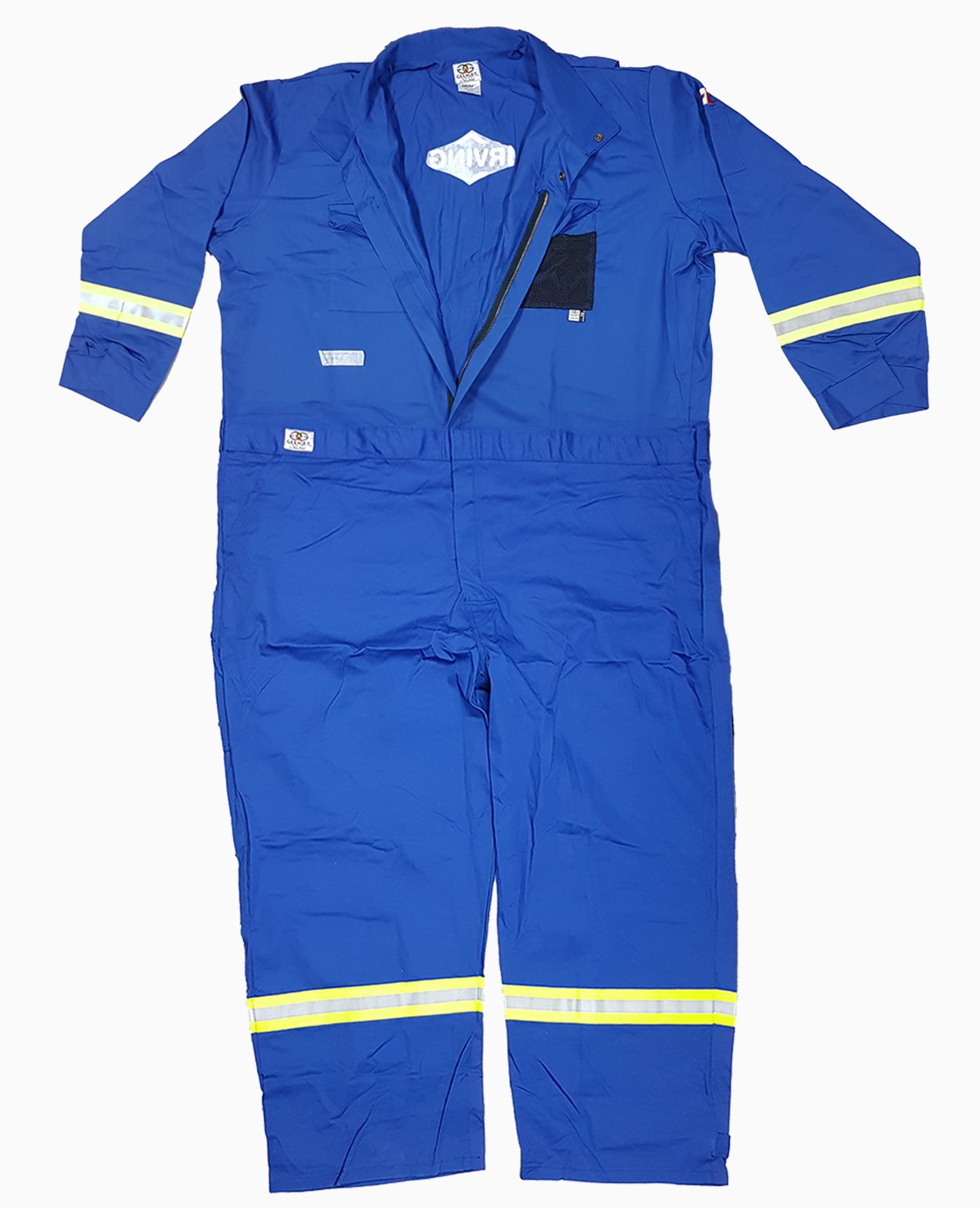 Overol Azul Reflejantes Protección Arco Eléctrico GELIGET_2