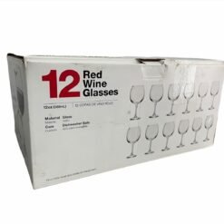 Copas Red Wine Set 10 Piezas Cristal Elegante_3