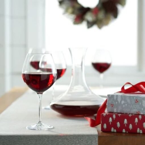 Copas Red Wine Set 10 Piezas Cristal Elegante_1