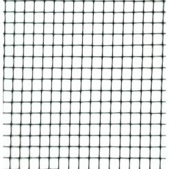 Malla Multiusos Negra De Plastico 123 cm x 1 mt Cuadro 4mm_3