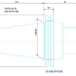 Adaptador Sandvik Coromant Sistema Cambio Rapido Cono Acero_0