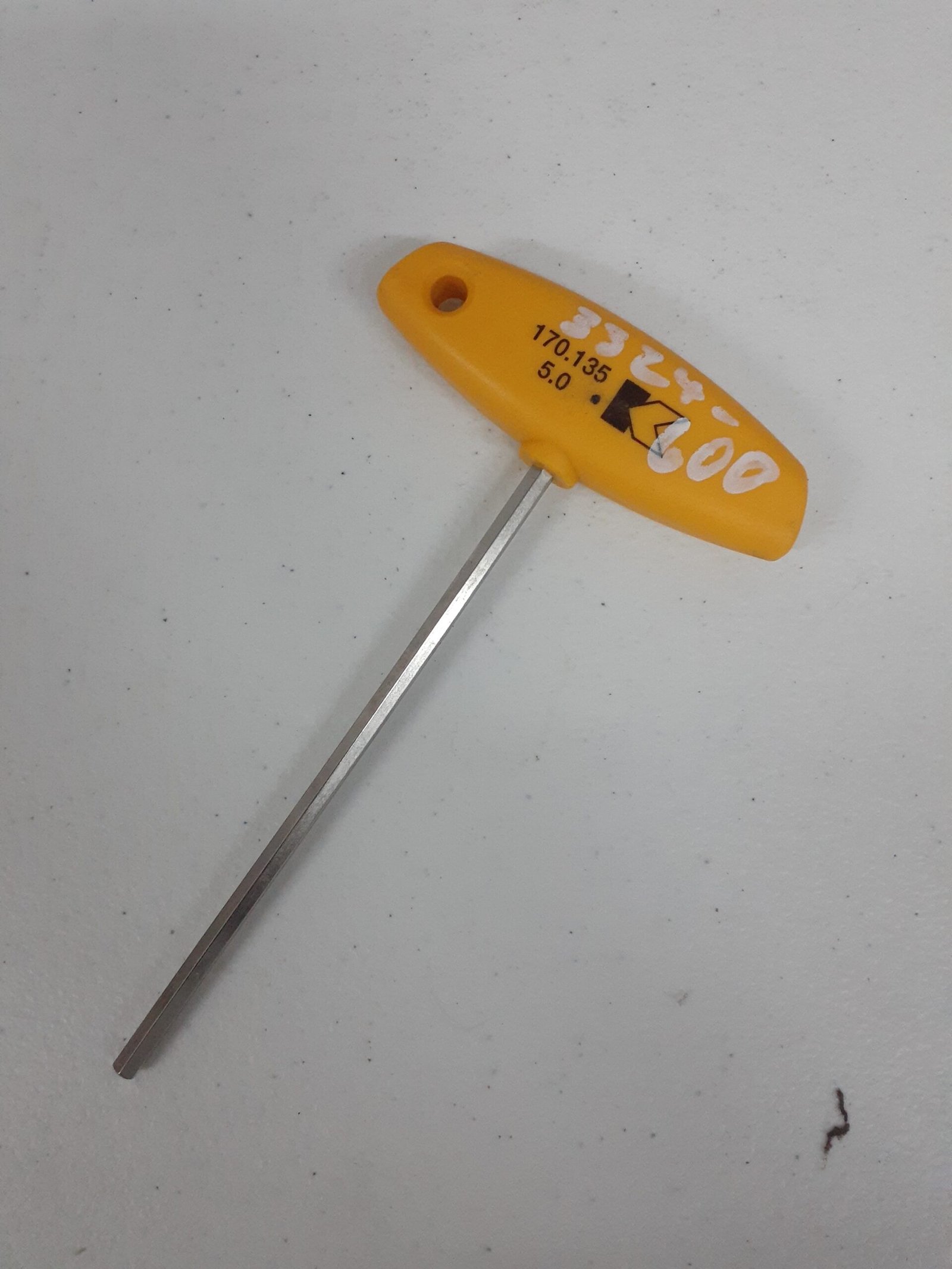 Llave Allen Hexagonal Tipo T Amarilla Kennametal 3324600 Us_3