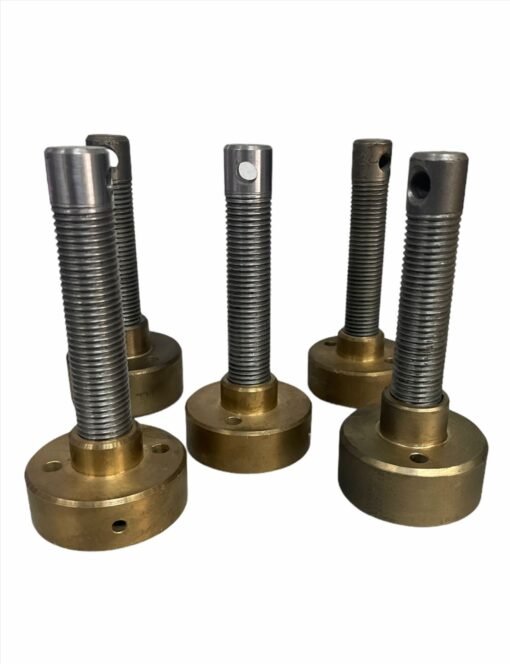 Set De Tornillo Patron y Tuerc Cabezal Trapezoidal_1