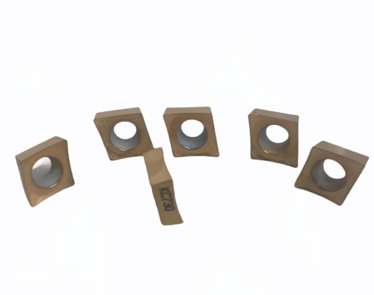 Inserto De Carburo De Torneado De Grado HP KC730 Diamante 80_0