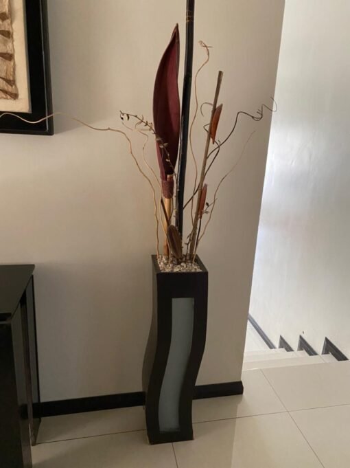 Maceta Artificial Para Decoracion Hogar Con Iluminacion_1