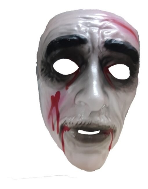 Mascara Zombie Transparente Accesorio Terror Halloween_0