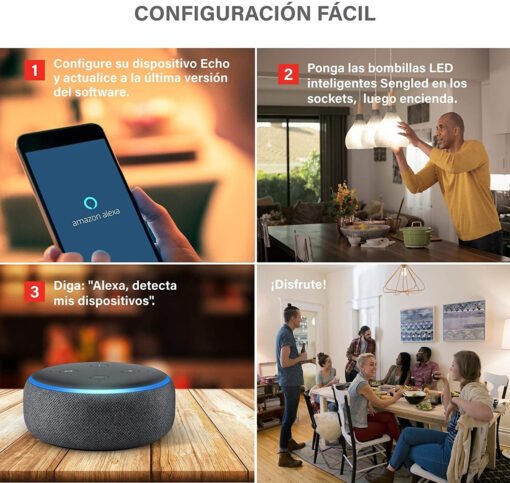 Foco Led Inteligente Sengled Smart Alexa Google Assistant_2