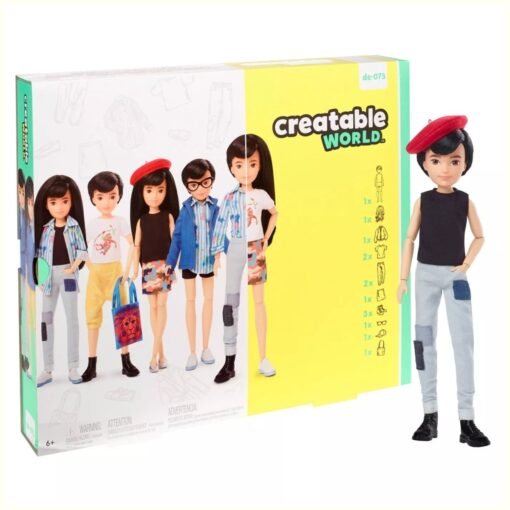 Barbie Creatable World Kit Accesorio Personaje Muñeca Mattel_1