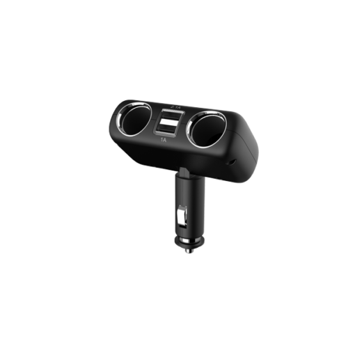 Enchufe Adaptador Cigarrillos Con Puertos USB Para Celulares_1