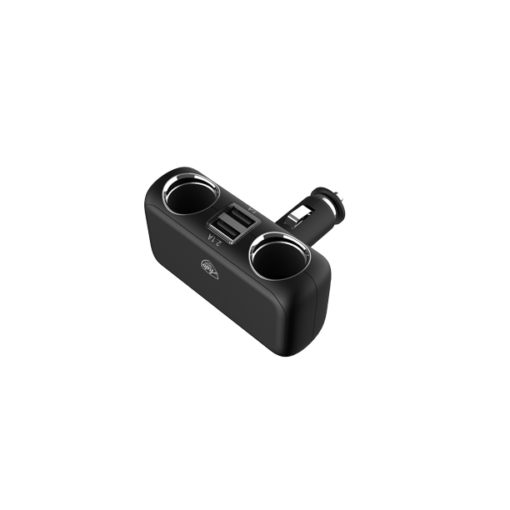 Enchufe Adaptador Cigarrillos Con Puertos USB Para Celulares_3