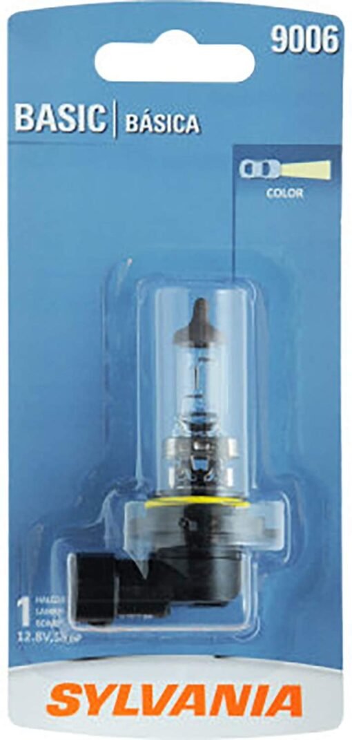 Foco Frontal De Halogeno Sylvania 9006 Basic De 1 Luz Calida_0