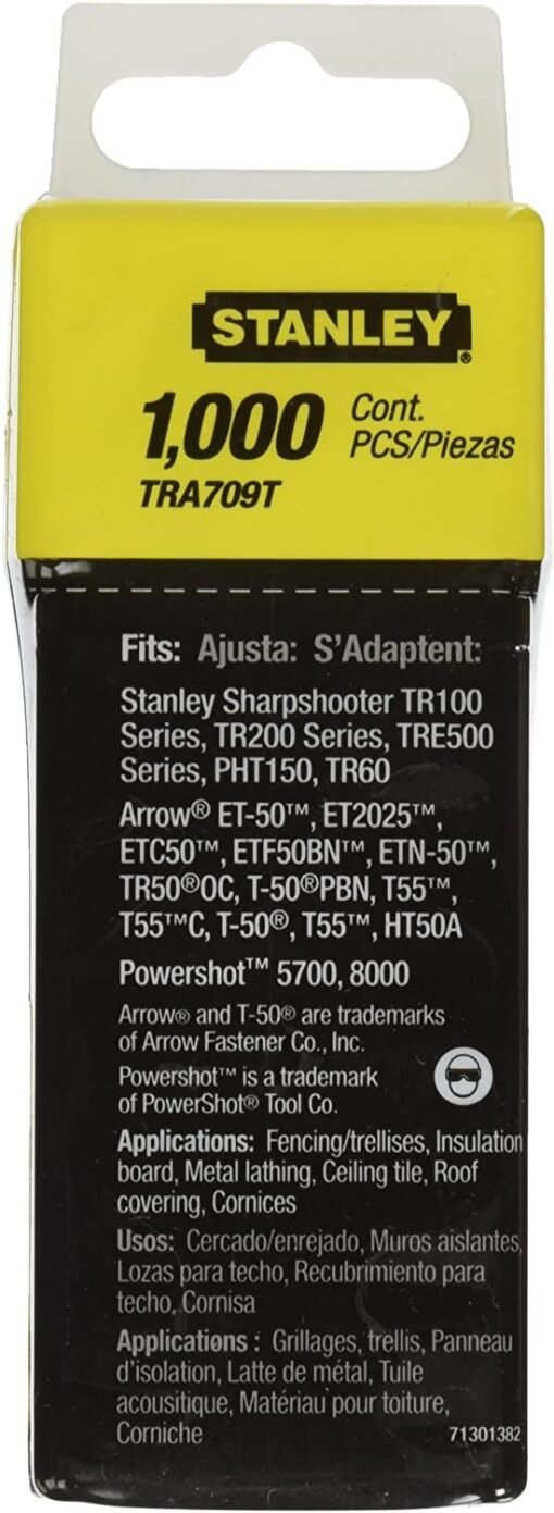 Grapas Corona Angosta 9/16 I 1000 Pz TRA709T TR150 Grapadora_2