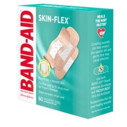 Band-Aid Vendajes Adhesivos Skin-Flex Varios Tamaños 60 PZ_2