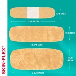 Band-Aid Vendajes Adhesivos Skin-Flex Varios Tamaños 60 PZ_4
