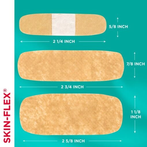 Band-Aid Vendajes Adhesivos Skin-Flex Varios Tamaños 60 PZ_4