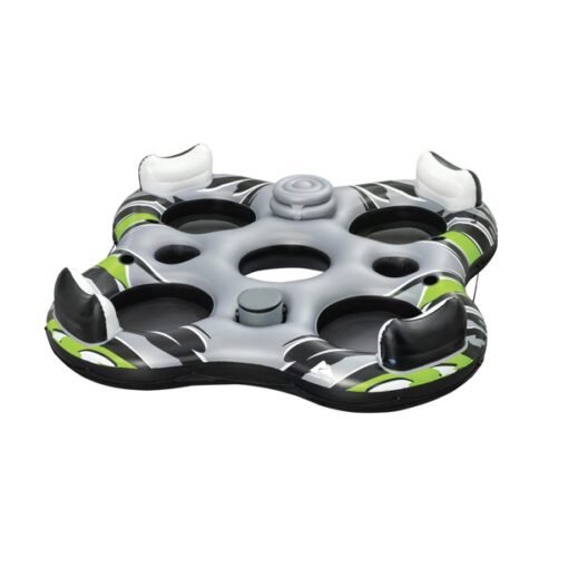 Flotador Rapido Rider Cuadruple Tubo Rio Ozark Trail Negro_0