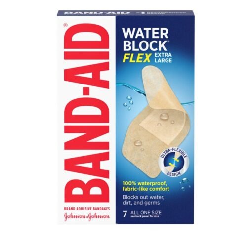 Band-Aid Vendas Adhesivas Flexibles Con Bloque De Agua 7 Pz_0