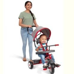 Triciclo Radio Flyer 4 en 1 Niño Niña Con Bandeja Diversion_2
