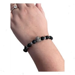 Pulsera Esclava Brazalete Ajustable Hombre Y Mujer 18-28Cm_0