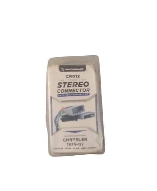 Conector Estéreo Chrysler 1974-07 Cable Arnes Scosche CR012_1