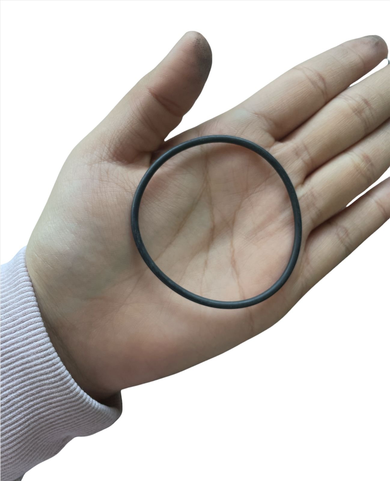 O'Ring Duro Bunan De 2 3/16 x 10Cm Largo Negro 18120 Pack 10_1