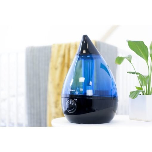 Humidificador Crane Ultrasonico Drop Cool Mist Negro y Azul_1