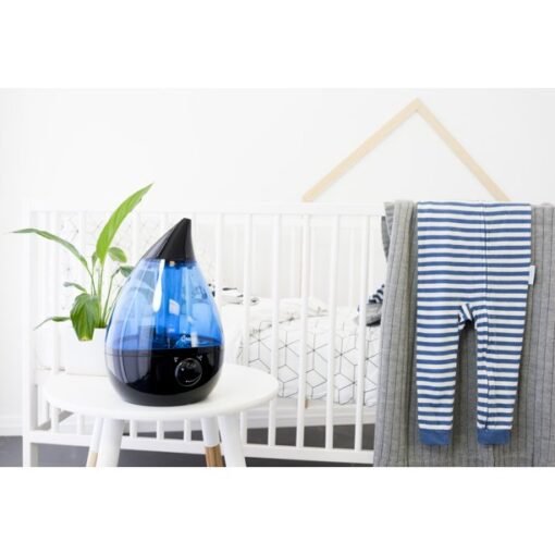 Humidificador Crane Ultrasonico Drop Cool Mist Negro y Azul_4