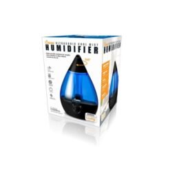Humidificador Crane Ultrasonico Drop Cool Mist Negro y Azul_5