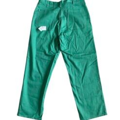 Pantalon Indura Verde Claro Resistente Flama 100% Algodon_5