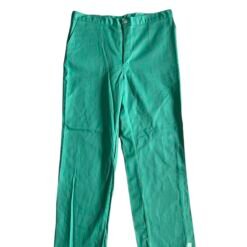 Pantalon Indura Verde Claro Resistente Flama 100% Algodon_0