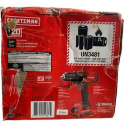 Desatornillador Taladro Craftsman 1/2 Kit 20v Inalambrico_7