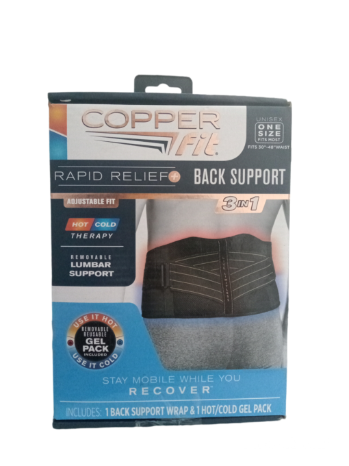 Cooperfit Soporte Espalda Alivio Rapido Terapia Frio Calor_4