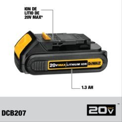 Atornillador Taladro Dewalt 1/2 Dcd777 Inalambrico Brushless_7